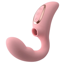 Sunbabe Suction and Tongue Licking Vibrator - G Spot Vibrator with Suction
