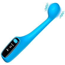 Silicone Gspot Vibrator with Digital Display