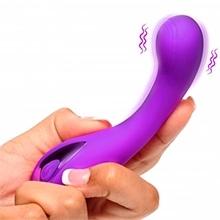 G-Spot Silicone Vibrator in Purple