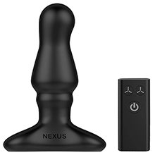 Nexus Bolster Inflatable Butt Plug in Black