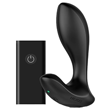 Nexus Duo Remote Control Beginner Butt Plug Small in Black