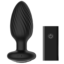 Nexus Tornado Small Butt Plug in Black