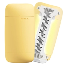 Tenga Puffy Custard Yellow