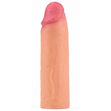 Revolutionary Silicone Nature Extender Sleeve 1.5 inch Extender in Flesh